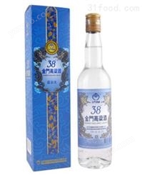38度蓝盒金门高粱酒0.5L北京代理批发价