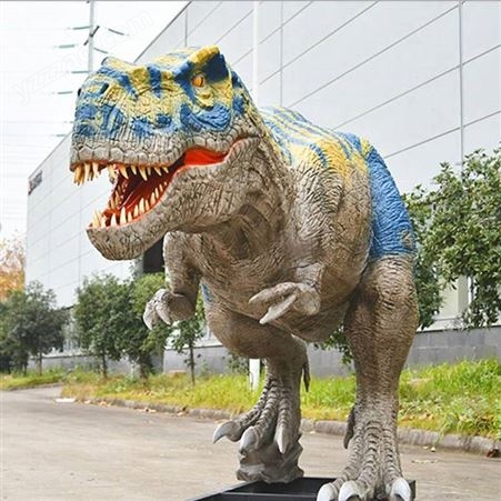 游乐园景区恐龙展览设备儿童拍照互动仿真恐龙模型提供园区设计
