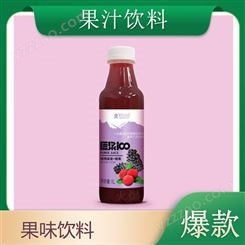 杨梅桑葚+椰果复合果汁饮料1L果肉果汁饮品商超渠道