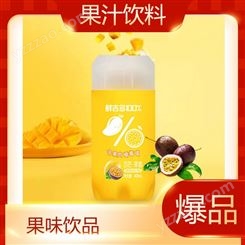 百芒果香发酵型复合果汁饮料400mL果肉果汁饮品