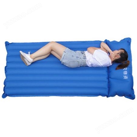 户外应急救援装备充气单人气床垫帐篷防潮自动充气式床垫可折叠床垫