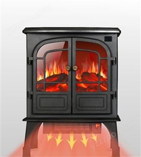 德卡森欧式壁炉取暖器3d仿真火焰取暖炉暖气炉暖风机家用节能客厅