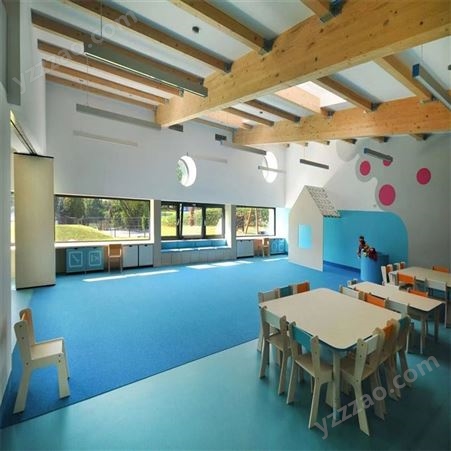 乾波 幼儿园专用PVC地板 安全无异味 防滑耐磨 质优价保