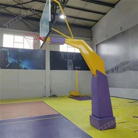 巨鸟销售固定篮球架子 标准球架子 移动儿童球架 地埋式框架