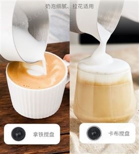 七次方花式咖啡机家用全自动奶泡一体机小型机意式双阀摩卡壶
