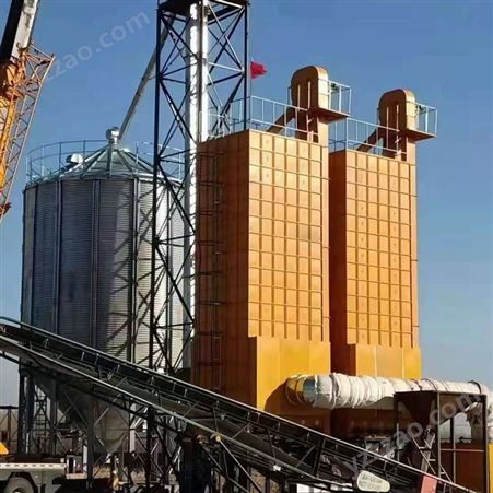 800吨粮仓 300吨小型玉米小麦仓储仓库 钢板干湿谷仓库图片