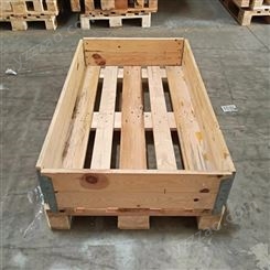 围板箱厂家批发 免熏蒸夹板防潮实木箱包装 圣瑞厂家定制