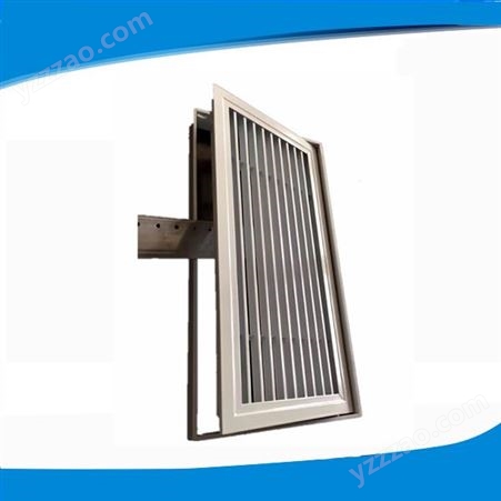 天加代理商 空调设备铝合金风口自垂通风百叶窗单层百叶风口