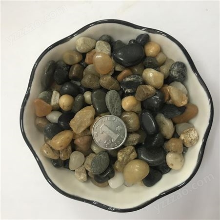 华众矿产品 豆石 鹅卵石 小石子 水处理 垫层 6-9mm