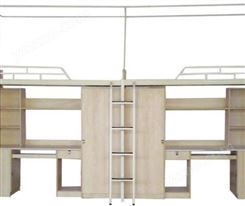 学生铁架床公寓床员工双层工地床 高低双人床宿舍铁床 教学设备