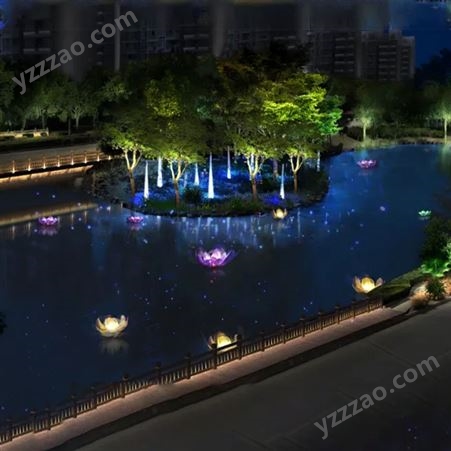 景观灯光亮化 城市夜景亮化工程设计 选光影互动 光源类型可定制