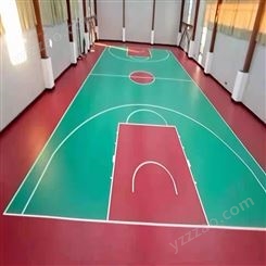 坤温体育 硅PU篮球场工程 学校羽毛球馆硅pu球场施工