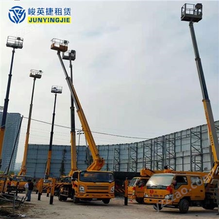 广西32米高空作业车出租  桥梁检测车 高空升降车租赁