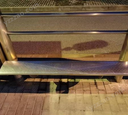 户外金属座椅 冲孔板 车站公交车站金属座椅 冲孔座椅 定制加工