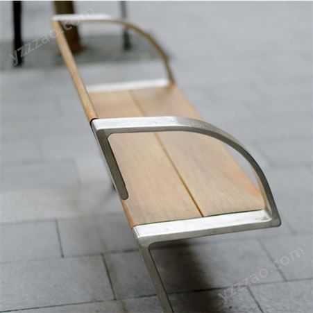 加工定制 机场地铁公交站台等候椅 户外不锈钢座椅休闲长条凳