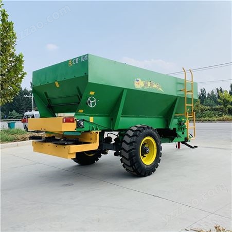 抛撒还田的机器  农牧场肥料机 化肥施肥机  混合料撒肥车