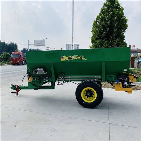 抛撒还田的机器  农牧场肥料机 化肥施肥机  混合料撒肥车