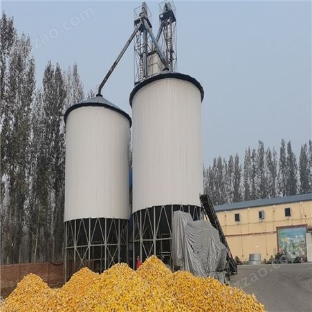 稻谷钢板仓 大型粮食存储玉米镀锌仓 粮库家庭可用