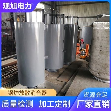 观旭 锅炉厂专用锅炉放散消音器  放空消声器生产定制