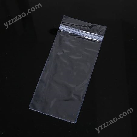 工厂生产供应袜子拉链袋 塑料薄膜袋 透明pvc袋 可定做印刷logo
