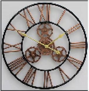 装饰挂钟轻奢现代简约北欧钟表客厅时尚挂表创意艺术壁钟欧式挂钟