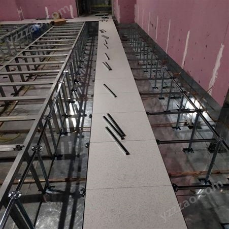 毕节全钢瓷砖架空地板 写字楼防静电地板安装 防静电地板厂家
