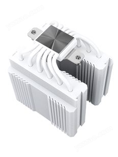 利民PA120 SE WHITE ARGB散热器双塔式风冷CPU台式机电脑白色风扇