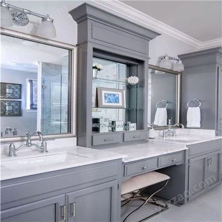 卫生间浴室镜 圆形发光镜 异形镜子 穿衣镜 弘耀玻璃