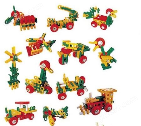 儿童神奇水果拼接积木益智手脑协调亲子乐园幼儿园多功能玩具