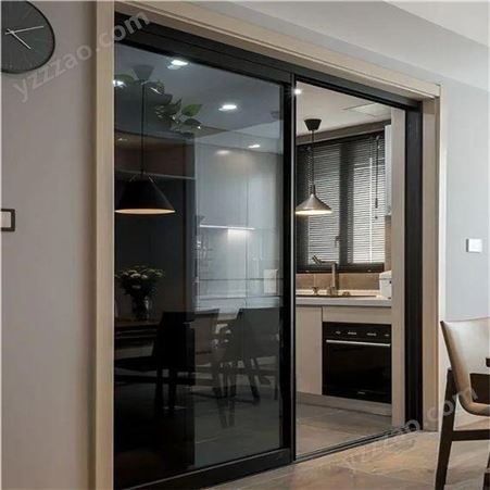 黑灰玻璃 客厅推拉门可用 家具玻璃加工 弘耀优质供应
