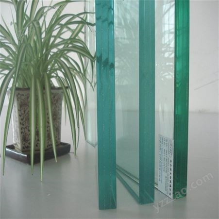 弘耀玻璃 定制加工生产 高强度抗冲击 防砸3层夹胶玻璃
