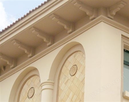铭墅 EPS外墙造型线条 欧式建筑材料100*50砂浆抹面线条成品销售
