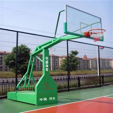 成人户外比赛学校落地式室外标准移动室内安全加固型篮球架靖奥