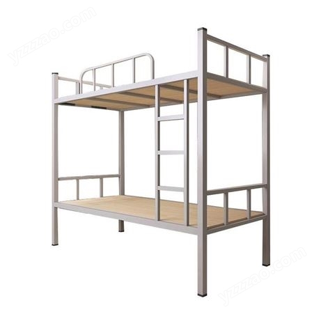 人上下床方管铁架床 工厂学生宿舍高低床 加厚型承重双层床
