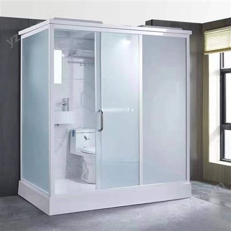 隔断式卫生间 公寓民宿工地卫浴 浴室洗手间干湿分离
