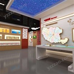 上海文化展厅设计装修 文化展厅制作 创意设计标识 led发光背景墙