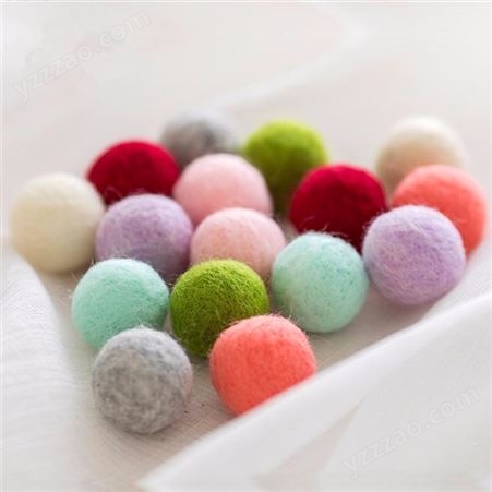 正元毛毡羊毛毡洗衣干燥烘干球diy手工装饰球