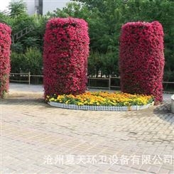 现货 绿植雕塑花柱 建造花柱景观 铁艺花柱 优良选材
