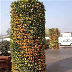 长期供应 绿植雕塑花柱 户外景观花柱 花柱景观 可定制