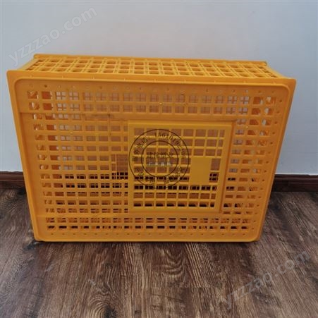 塑料鸡笼 10斤大号家禽周转箱 长方形鸡鸭运输笼 兔子鸽子用品蛋鸡笼