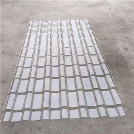 玻璃钢采光瓦 FRP屋面透明瓦使用寿命长 FRP防腐瓦 FRP平板