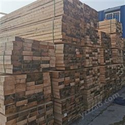 白松木方加工厂 建筑方木 良美建材 4*6防腐木材 支持定制