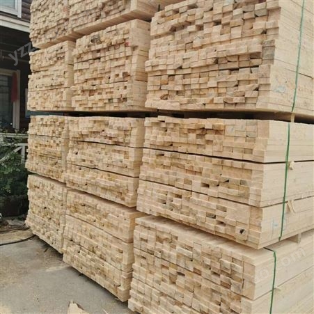 良美建材 工程工地用木方4*6 防腐木材加工厂 硬度高