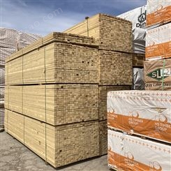 良美防腐木材加工厂 4×6建筑木方 白松木 可加工定制可咨询