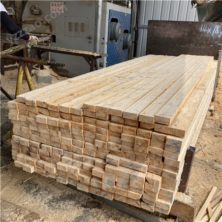 抗压木质建筑条形木材安装落叶松材质木方一米 良美建材