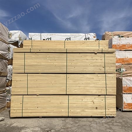 防腐建筑木方 4×6白松工程用 良美建材 支持定制