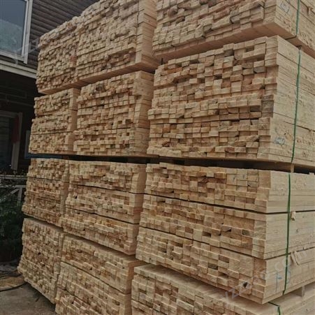 良美建材 工程工地用木方4*6 防腐木材加工厂 硬度高