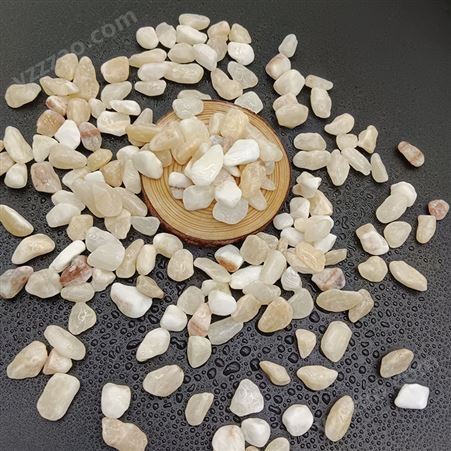 供应米黄玉石子 供佛消磁米黄玉卵石 米黄色水洗石 胶粘石