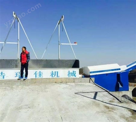 河南郑州浩瑞佳砂石分离机滚筒式砂石分离机环保设备精选厂家