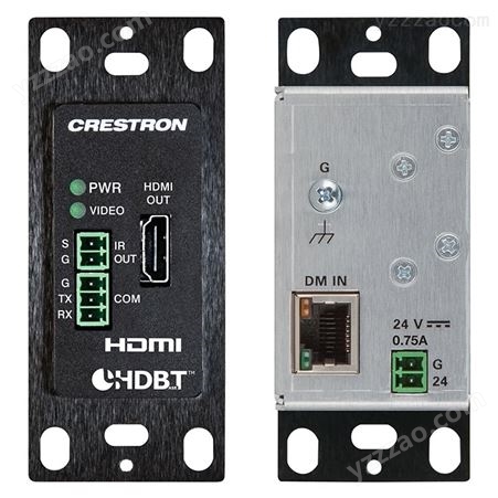 快思聪Crestron DM-RMC-4K-100-C-1G-W-T 白色 墙装4K接收器房间控制器
